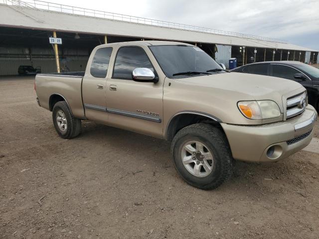 5TBRT34146S477001 - 2006 TOYOTA TUNDRA ACCESS CAB SR5 GOLD photo 4