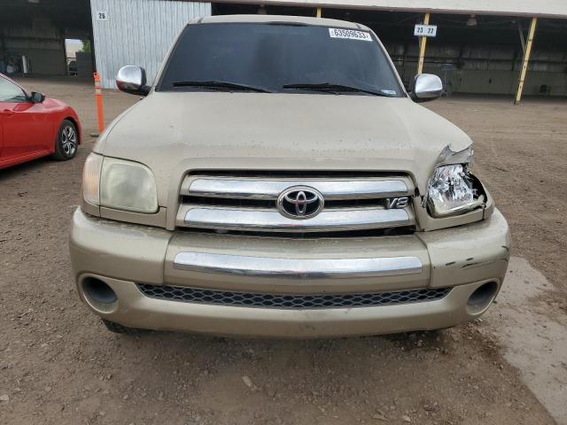 5TBRT34146S477001 - 2006 TOYOTA TUNDRA ACCESS CAB SR5 GOLD photo 5