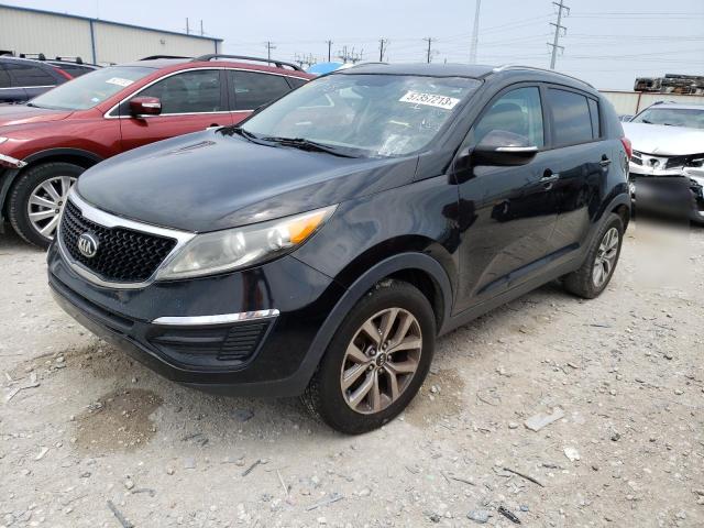 KNDPB3AC3E7611268 - 2014 KIA SPORTAGE BASE BLACK photo 1