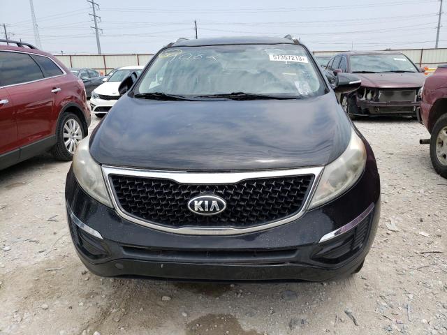 KNDPB3AC3E7611268 - 2014 KIA SPORTAGE BASE BLACK photo 5