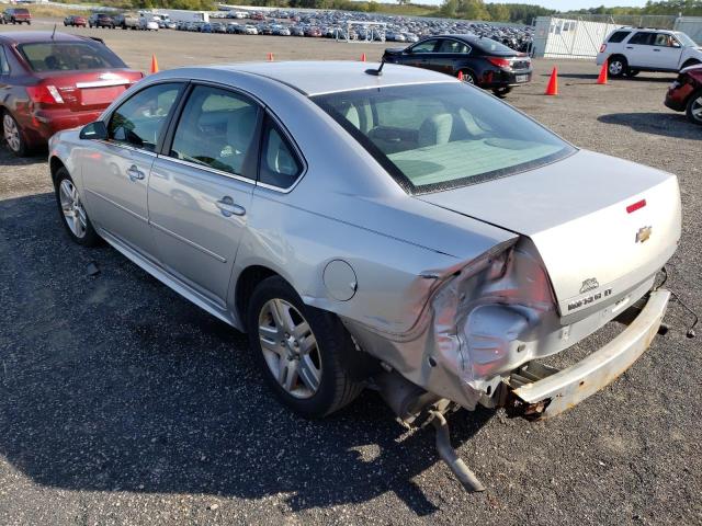 2G1WB5E35E1181847 - 2014 CHEVROLET IMPALA LIM LT SILVER photo 3