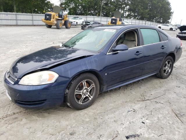 2G1WT57K391139880 - 2009 CHEVROLET IMPALA 1LT BLUE photo 1