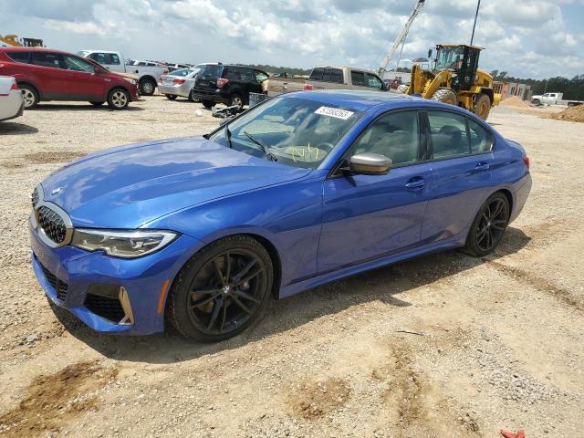 3MW5U7J03L8B30329 - 2020 BMW M340I BLUE photo 1