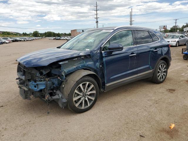 5LMCJ3D97KUL10266 - 2019 LINCOLN MKC RESERVE BLUE photo 1