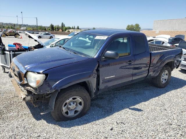 5TFTU4GN1CX017878 - 2012 TOYOTA TACOMA PRERUNNER ACCESS CAB BLUE photo 1