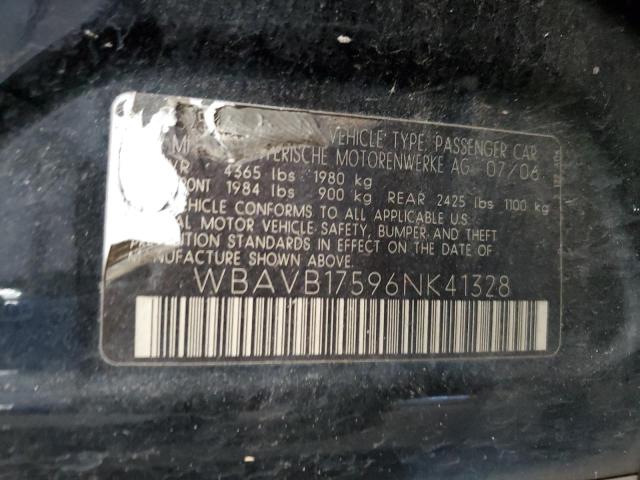 WBAVB17596NK41328 - 2006 BMW 325 I AUTOMATIC Qara foto 12
