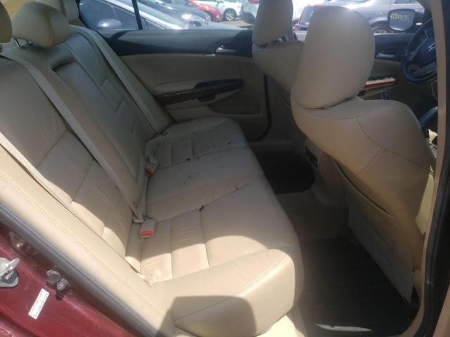 1HGCP3F89CA019220 - 2012 HONDA ACCORD EXL BURGUNDY photo 10