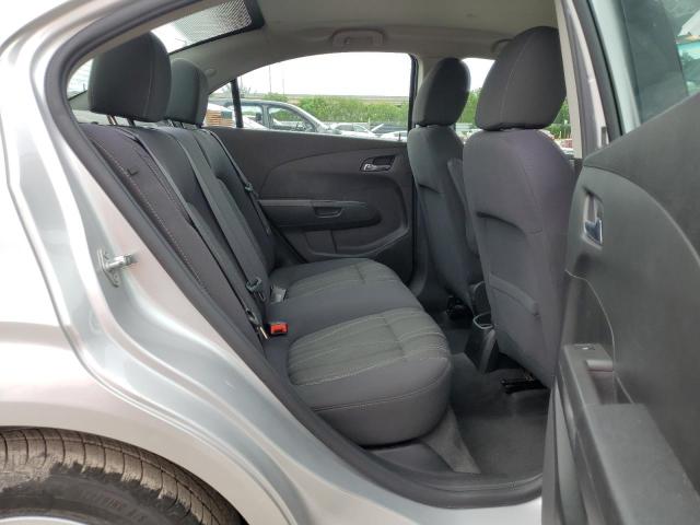 1G1JC5SH3E4200438 - 2014 CHEVROLET SONIC LT GRAY photo 10