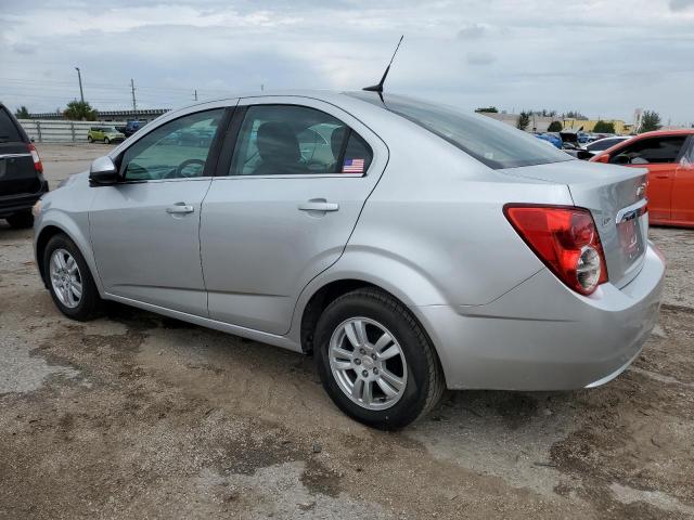 1G1JC5SH3E4200438 - 2014 CHEVROLET SONIC LT GRAY photo 2