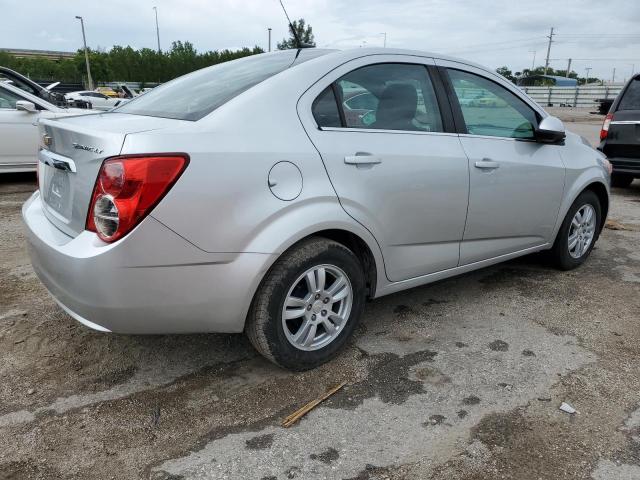 1G1JC5SH3E4200438 - 2014 CHEVROLET SONIC LT GRAY photo 3
