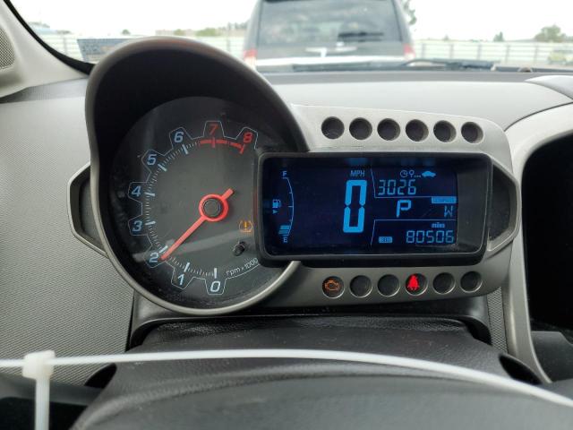 1G1JC5SH3E4200438 - 2014 CHEVROLET SONIC LT GRAY photo 9