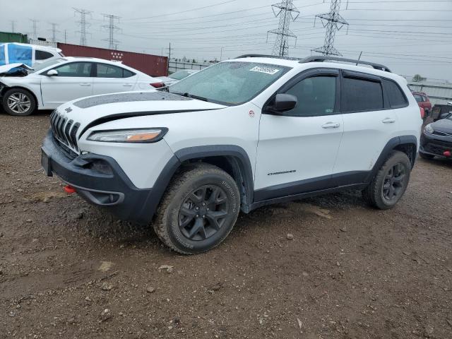 1C4PJMBS2GW327749 - 2016 JEEP CHEROKEE TRAILHAWK WHITE photo 1