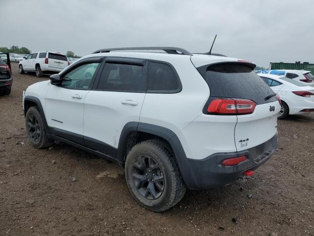 1C4PJMBS2GW327749 - 2016 JEEP CHEROKEE TRAILHAWK WHITE photo 2