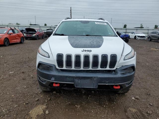 1C4PJMBS2GW327749 - 2016 JEEP CHEROKEE TRAILHAWK WHITE photo 5