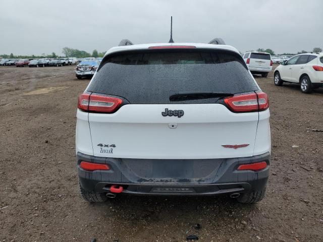 1C4PJMBS2GW327749 - 2016 JEEP CHEROKEE TRAILHAWK WHITE photo 6