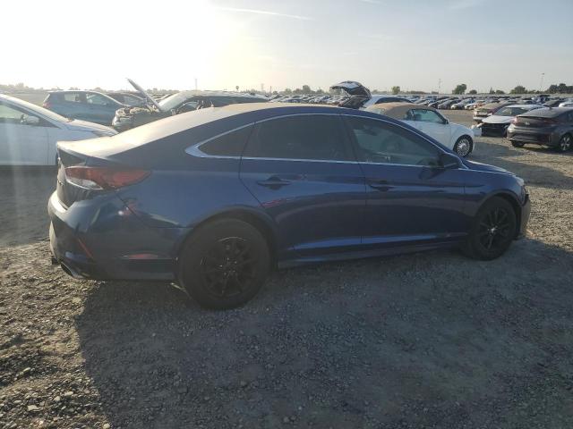 5NPE24AF2KH749849 - 2019 HYUNDAI SONATA SE 蓝色 照片 3