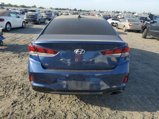 5NPE24AF2KH749849 - 2019 HYUNDAI SONATA SE 蓝色 照片 6