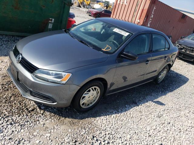 3VW2K7AJ5DM432294 - 2013 VOLKSWAGEN JETTA BASE 灰色 照片 1