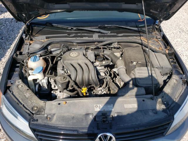 3VW2K7AJ5DM432294 - 2013 VOLKSWAGEN JETTA BASE 灰色 照片 11