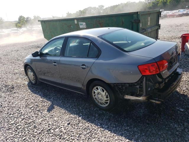 3VW2K7AJ5DM432294 - 2013 VOLKSWAGEN JETTA BASE 灰色 照片 2