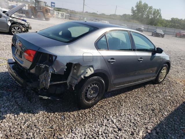 3VW2K7AJ5DM432294 - 2013 VOLKSWAGEN JETTA BASE 灰色 照片 3