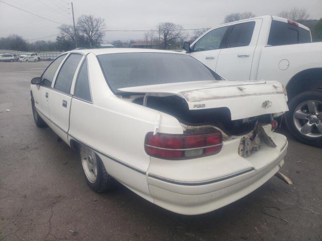 1G1BL53E0NR131641 - 1992 CHEVROLET CAPRICE WHITE photo 3