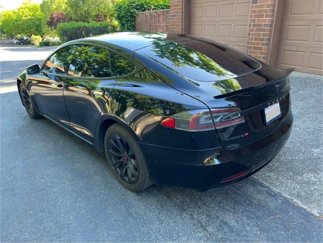 5YJSA1E15HF219286 - 2017 TESLA MODEL S BLACK photo 3