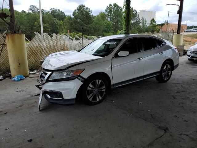 5J6TF1H37DL003220 - 2013 HONDA CROSSTOUR EX WHITE photo 1