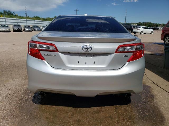 4T1BK1FK5CU005219 - 2012 TOYOTA CAMRY SE SILVER photo 6