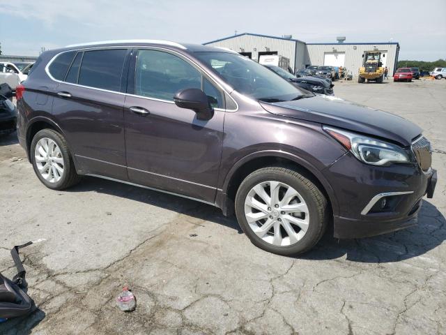 LRBFXESX1HD142759 - 2017 BUICK ENVISION PREMIUM PURPLE photo 4