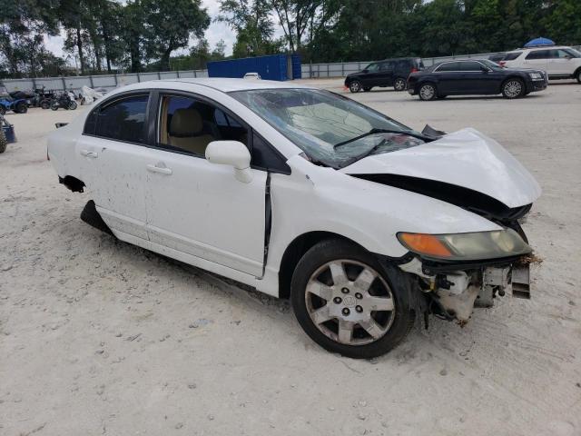 2HGFA165X8H317373 - 2008 HONDA CIVIC LX WHITE photo 4