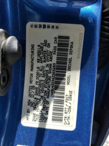 1NXBU4EE3AZ265283 - 2010 TOYOTA COROLLA BASE 蓝色 照片 13