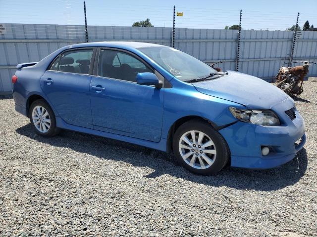 1NXBU4EE3AZ265283 - 2010 TOYOTA COROLLA BASE 蓝色 照片 4