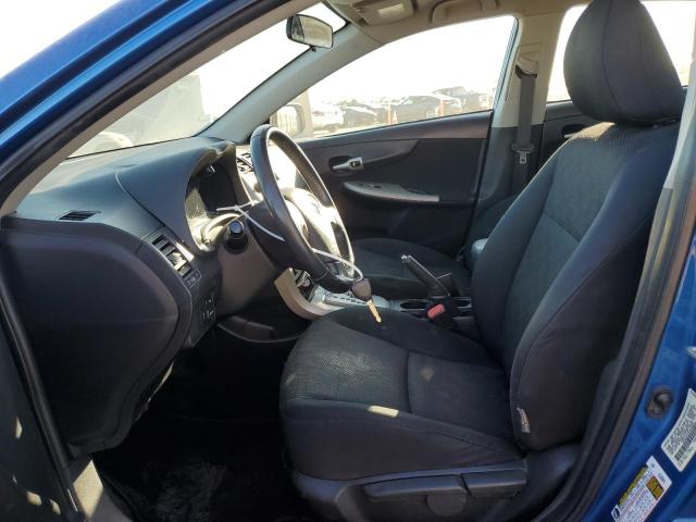 1NXBU4EE3AZ265283 - 2010 TOYOTA COROLLA BASE 蓝色 照片 7