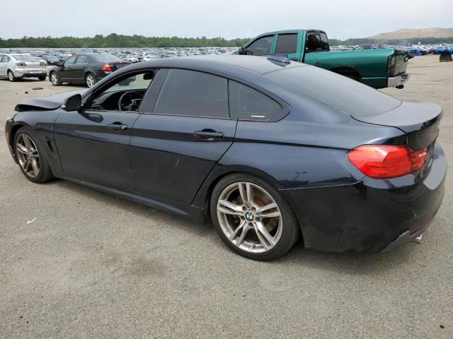 WBA4B3C57FD669983 - 2015 BMW 435 XI GRAN COUPE BLUE photo 2