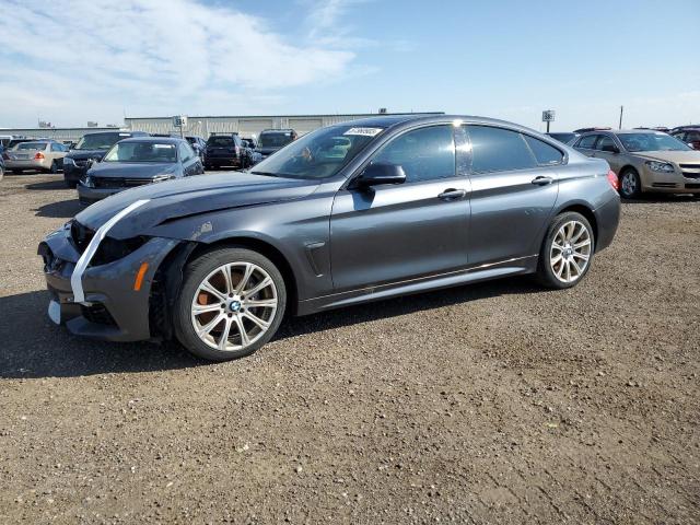 WBA4B3C5XFD670187 - 2015 BMW 435 XI GRAN COUPE SILVER photo 1