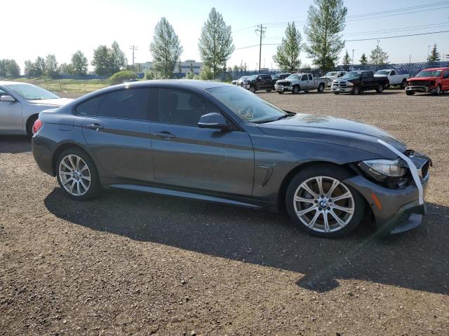 WBA4B3C5XFD670187 - 2015 BMW 435 XI GRAN COUPE SILVER photo 4