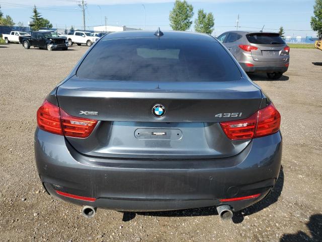 WBA4B3C5XFD670187 - 2015 BMW 435 XI GRAN COUPE SILVER photo 6