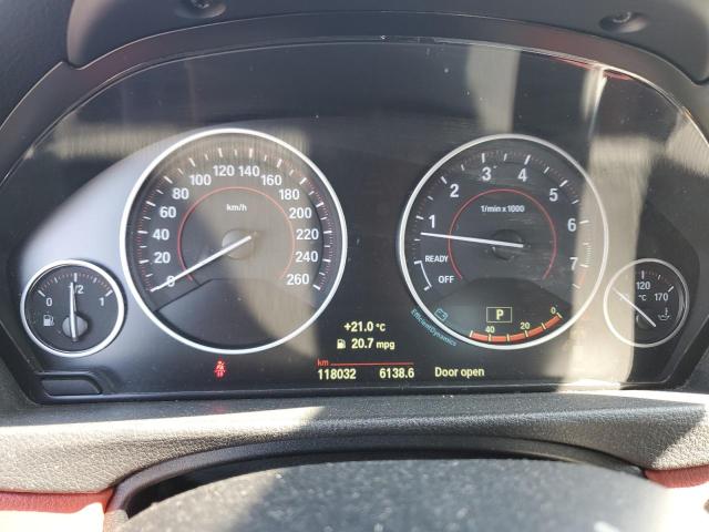 WBA4B3C5XFD670187 - 2015 BMW 435 XI GRAN COUPE SILVER photo 9