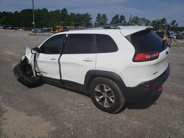 1C4PJMBB9EW128520 - 2014 JEEP CHEROKEE TRAILHAWK WHITE photo 2