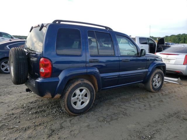 1J4GK58KX3W705783 - 2003 JEEP LIBERTY LIMITED BLUE photo 3