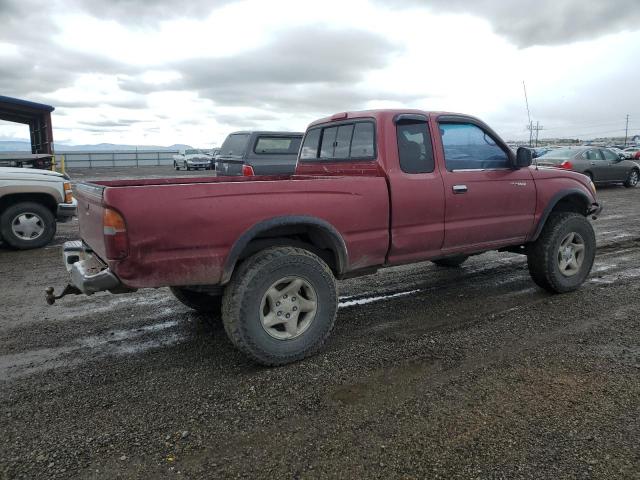 4TAWN72N7YZ619436 - 2000 TOYOTA TACOMA XTRACAB RED photo 3