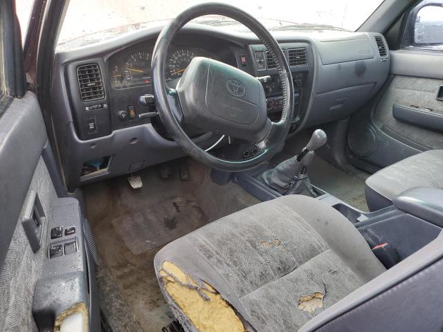 4TAWN72N7YZ619436 - 2000 TOYOTA TACOMA XTRACAB RED photo 8