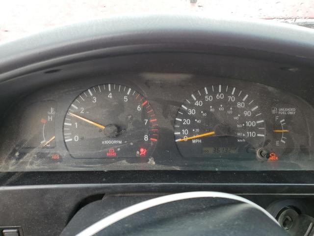 4TAWN72N7YZ619436 - 2000 TOYOTA TACOMA XTRACAB RED photo 9