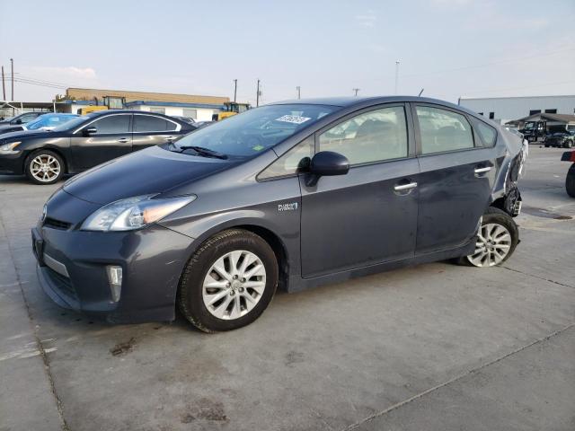 JTDKN3DP3C3010754 - 2012 TOYOTA PRIUS PLUG GRAY photo 1