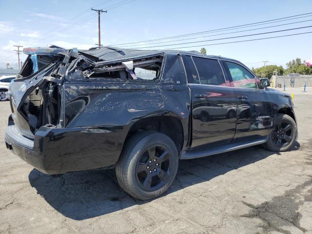 1GNSKHKC0JR154804 - 2023 CHEVROLET SUBURBAN K1500 LT BLACK photo 3