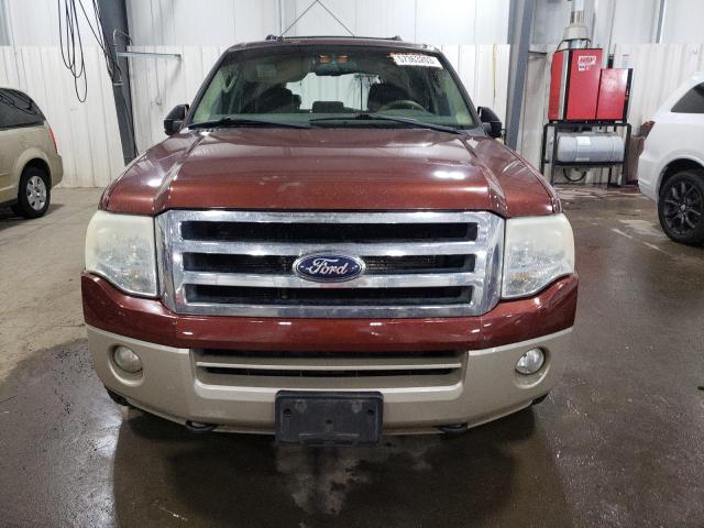 1FMFK18527LA09975 - 2007 FORD EXPEDITION EL EDDIE BAUER BURGUNDY photo 5