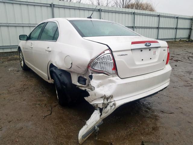 3FAHP0JA6AR335213 - 2010 FORD FUSION SEL  photo 3