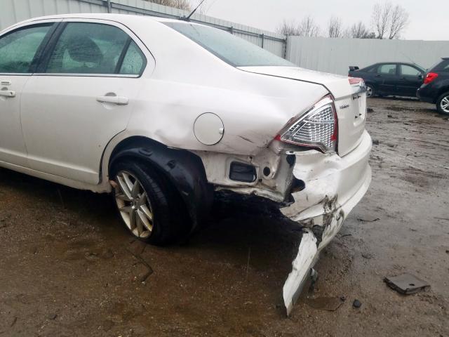 3FAHP0JA6AR335213 - 2010 FORD FUSION SEL  photo 9