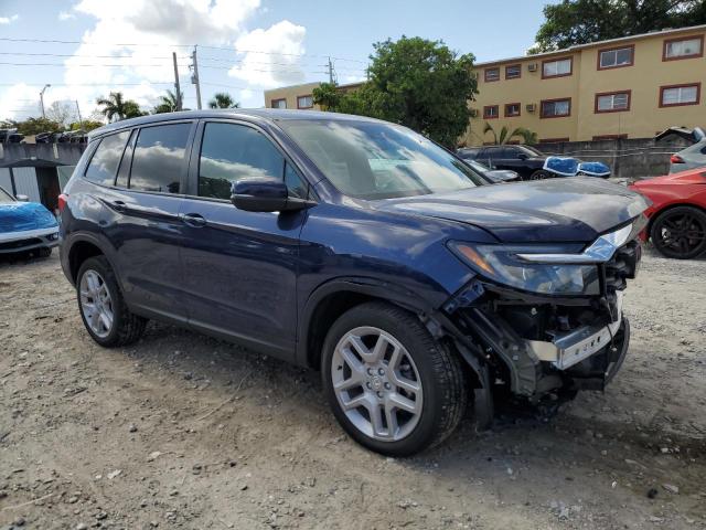 5FNYF8H53SB000028 - 2025 HONDA PASSPORT EXL أزرق صورة 4